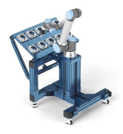 Роботизированная ячейка ОСНАРОБОТ CNC1